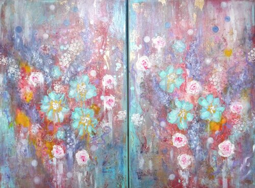Lebensfroh par Marta Morgen, Peinture en vente sur Singulart