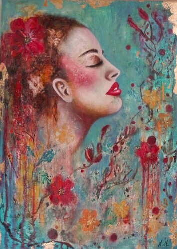 Herbstliche Stimmung von Marta Morgen, Malerei kaufen auf Singulart