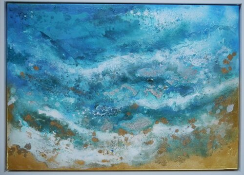 Am Strand par Marta Morgen, Peinture en vente sur Singulart