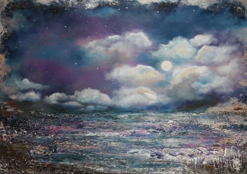 Vollmond par Marta Morgen, Peinture en vente sur Singulart