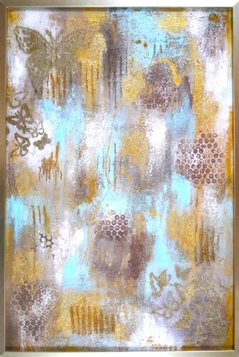 Goldene Flügel par Marta Morgen, Peinture en vente sur Singulart
