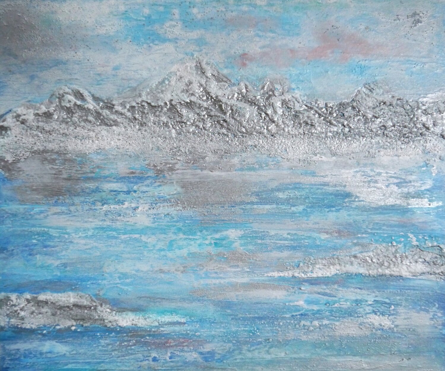 Schnee Horizont Marta Morgen