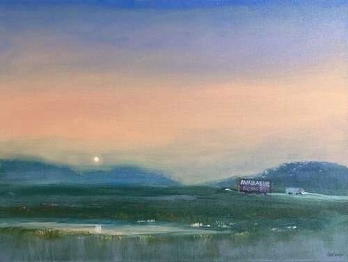255. "Available," MN Highway 60 van Frank Gorman, Schilderij te koop op Singulart
