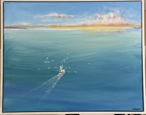 190. Out to Sea van Frank Gorman, Schilderij te koop op Singulart