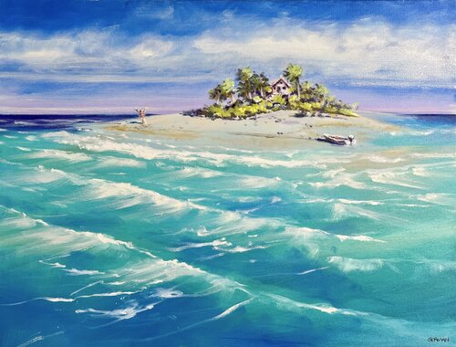 175. Private Island von Frank Gorman, Malerei kaufen auf Singulart