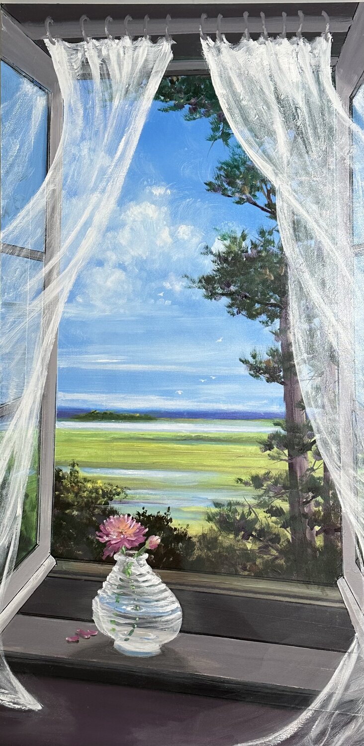 265. Window on the Marsh Frank Gorman