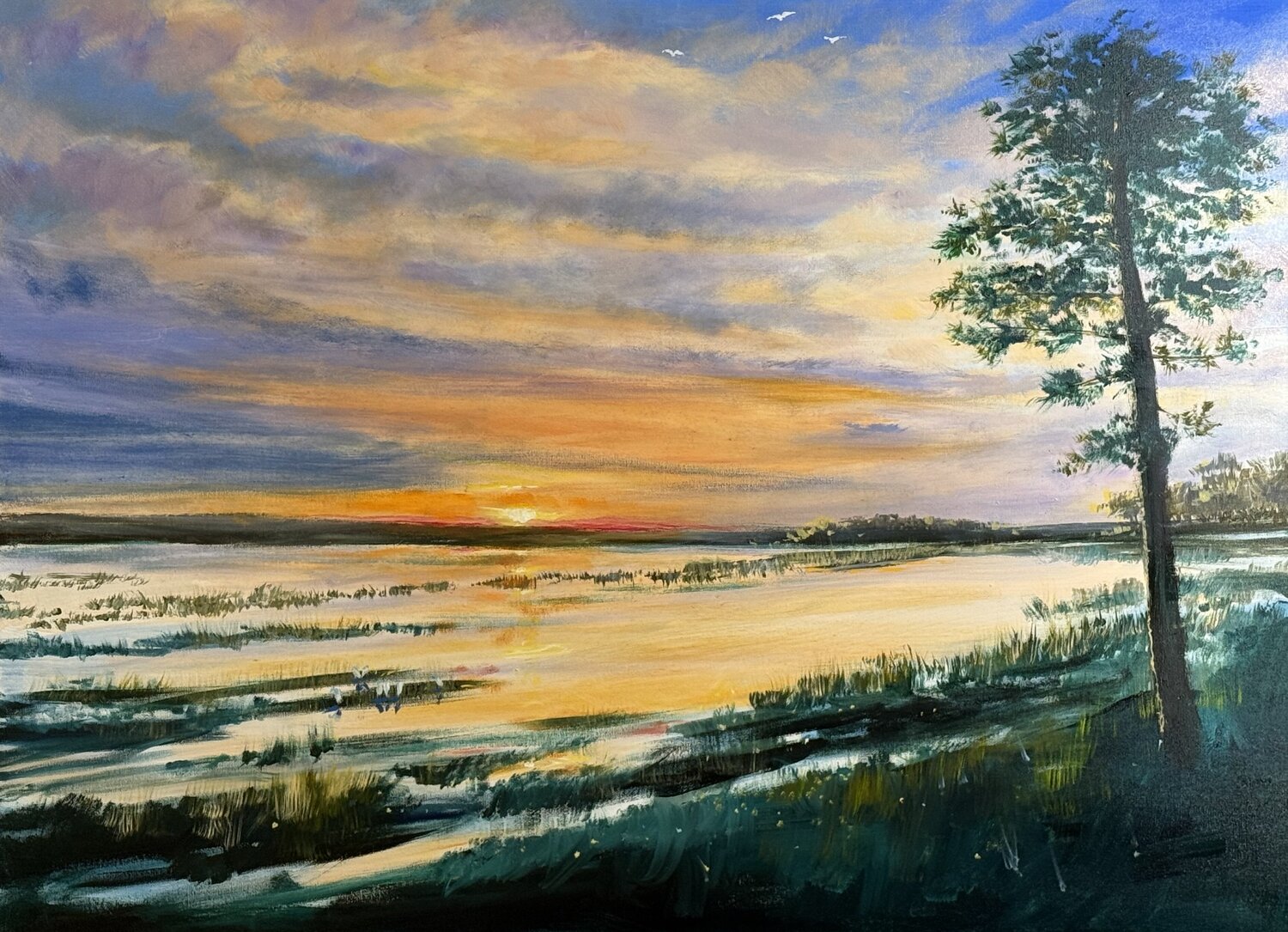 #305. Broad River High Tide Frank Gorman