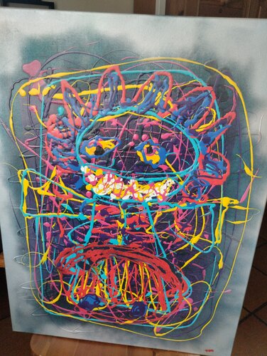 Ame d enfant di Carole Laurent, Pittura in vendita su Singulart