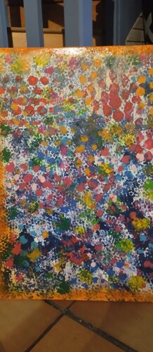 Bouquet de fleurs di Carole Laurent, Pittura in vendita su Singulart