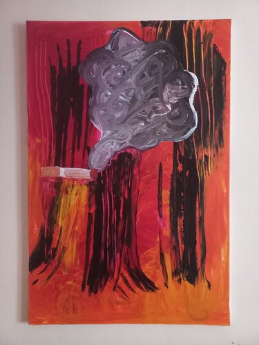 Treat me nice de Leonor Vaz, Pintura a la venta en Singulart