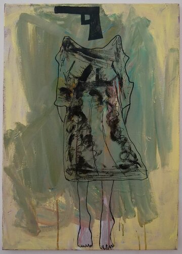 Armed and dangerous de Leonor Vaz, Pintura a la venta en Singulart