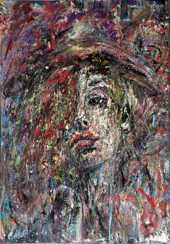 0347Ü3 Flora van Christian Moll, Schilderij te koop op Singulart