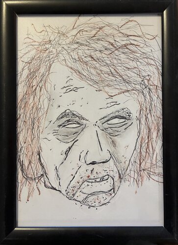 Houellebecq von Meryl, Zeichnungen kaufen auf Singulart