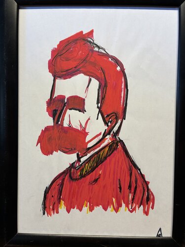 Nietzsche van Meryl, Tekening te koop op Singulart