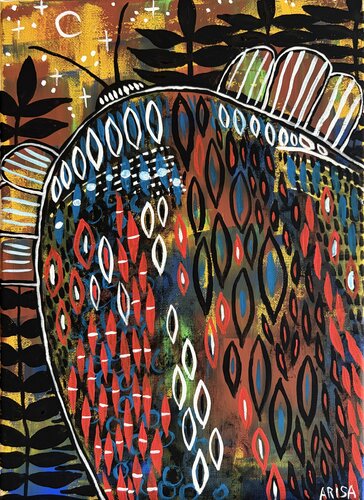 蛍光蟲 von アリサ オオツカ, Malerei kaufen auf Singulart