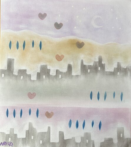 安心 von アリサ オオツカ, Malerei kaufen auf Singulart