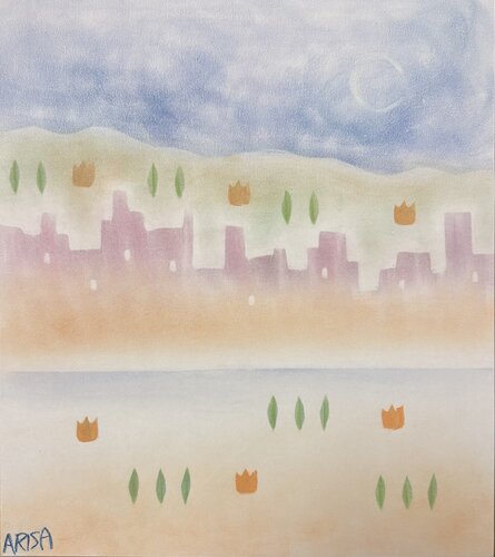 安心 von アリサ オオツカ, Malerei kaufen auf Singulart