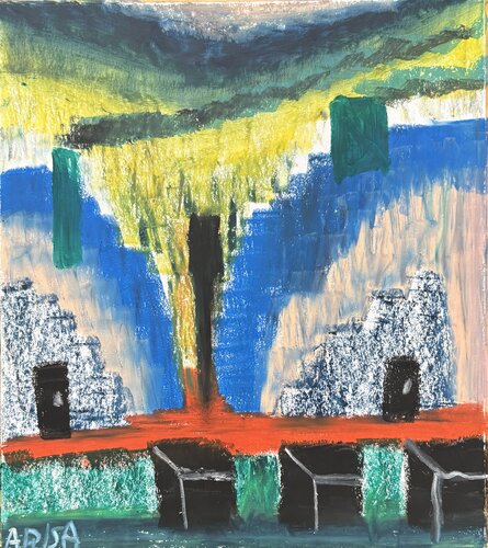 Rural Memory von アリサ オオツカ, Malerei kaufen auf Singulart