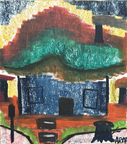 Eerie Residence von アリサ オオツカ, Malerei kaufen auf Singulart