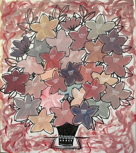 桜花瓶B von アリサ オオツカ, Malerei kaufen auf Singulart