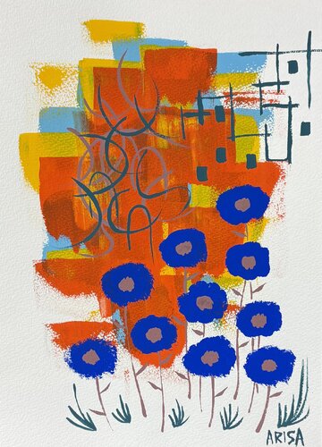 幸福 von アリサ オオツカ, Malerei kaufen auf Singulart