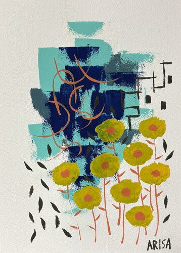 幸福 von アリサ オオツカ, Malerei kaufen auf Singulart