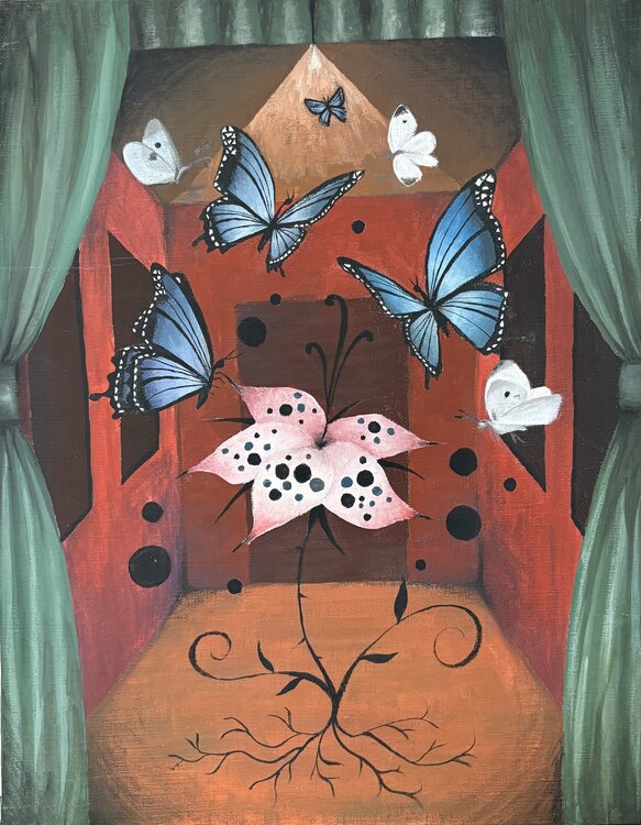 生命の乱舞、習作 アリサ オオツカ