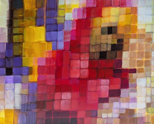 Ikonen ohne Namen (Icons without Names) XI von Elvira Flamm, Malerei kaufen auf Singulart