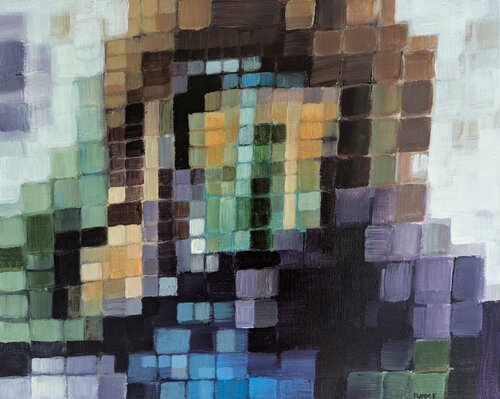 Ikonen ohne Namen (Icons without Names) XXIV von Elvira Flamm, Malerei kaufen auf Singulart