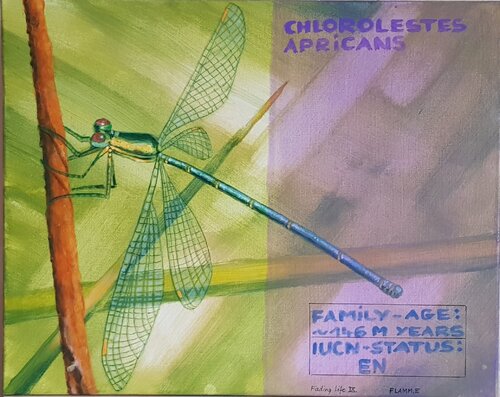 Fading life IX van Elvira Flamm, Schilderij te koop op Singulart