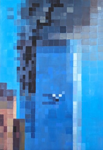 Ikonen ohne Namen (Icons without Names) LXVI di Elvira Flamm, Pittura in vendita su Singulart