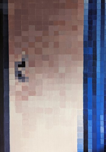 Ikonen ohne Namen (Icons without Names) LXV van Elvira Flamm, Schilderij te koop op Singulart