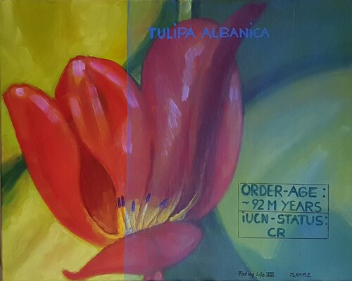 Fading life XIII von Elvira Flamm, Malerei kaufen auf Singulart