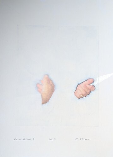 Ecce Homo 9 by Elvira Flamm, Work on Paper for Sale on Singulart