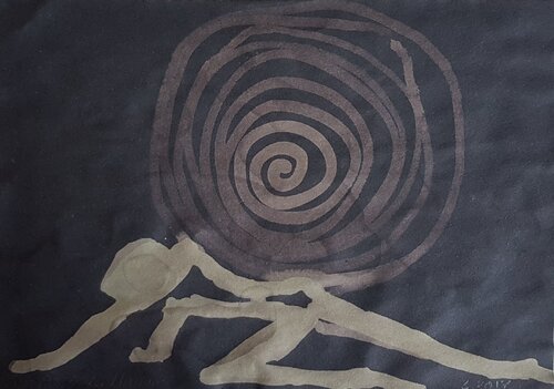Untitled 17 van Elvira Flamm, Werk op papier te koop op Singulart