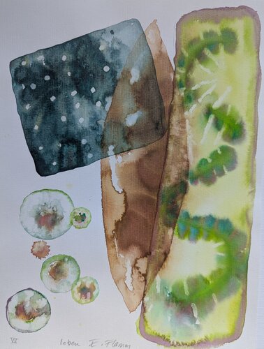 Leben (Life) VII von Elvira Flamm, Malerei kaufen auf Singulart