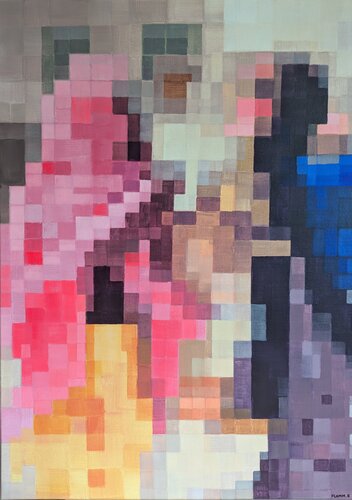 Ikonen ohne Namen (Icons without Names) CXI von Elvira Flamm, Malerei kaufen auf Singulart