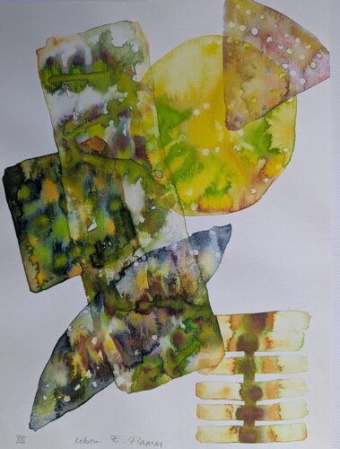 Leben (Life) XIII by Elvira Flamm, Work on Paper for Sale on Singulart