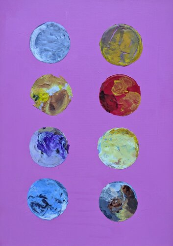 2. B-SIDE X by Elvira Flamm, Painting for Sale on Singulart