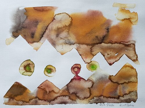 Die Falle (the trap) XVIII by Elvira Flamm, Work on Paper for Sale on Singulart
