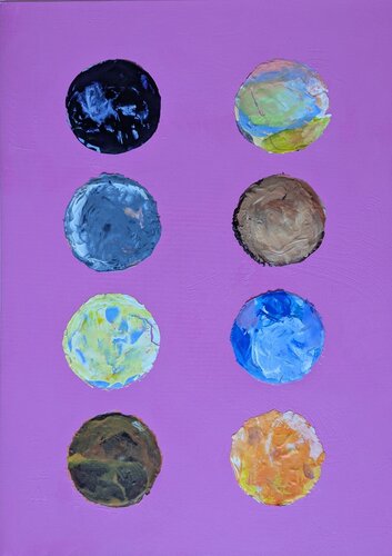 2. B-SIDE XI di Elvira Flamm, Pittura in vendita su Singulart