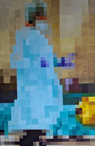 Ikonen ohne Namen (Icons without Names) XCVII de Elvira Flamm, Pintura a la venta en Singulart