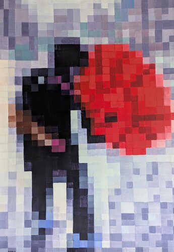 Ikonen ohne Namen (Icons without Names) CXLIV von Elvira Flamm, Malerei kaufen auf Singulart