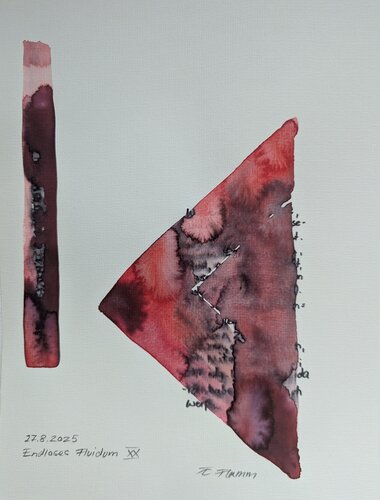 Endloses Fluidum XX di Elvira Flamm, Pittura in vendita su Singulart
