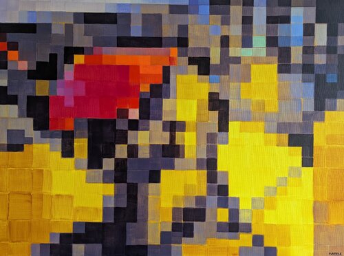Ikonen ohne Namen (Icons without Names) CXLV von Elvira Flamm, Malerei kaufen auf Singulart