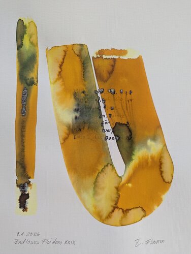 Endloses Fluidum XXIX di Elvira Flamm, Pittura in vendita su Singulart