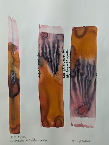 Endloses Fluidum XVII van Elvira Flamm, Schilderij te koop op Singulart