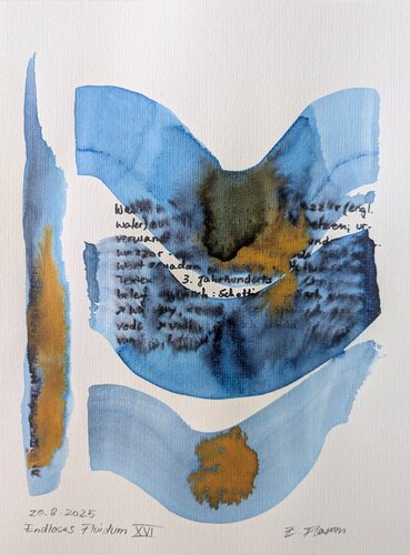 Endloses Fluidum XVI von Elvira Flamm, Malerei kaufen auf Singulart