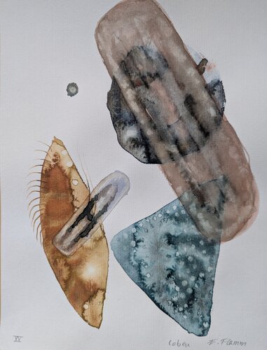 Leben (Life) XV von Elvira Flamm, Werk auf Papier kaufen auf Singulart