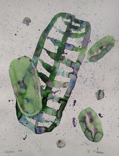 Leben (Life) XVI von Elvira Flamm, Werk auf Papier kaufen auf Singulart
